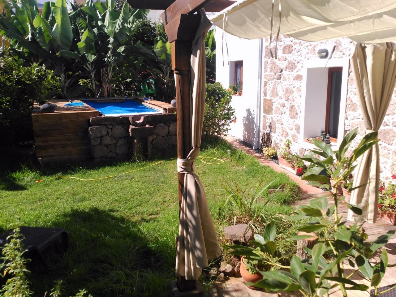 Villa Canaria Piscina Jacuzzi Jardin Santa Maria de Guia de Gran Canaria Kültér fotó