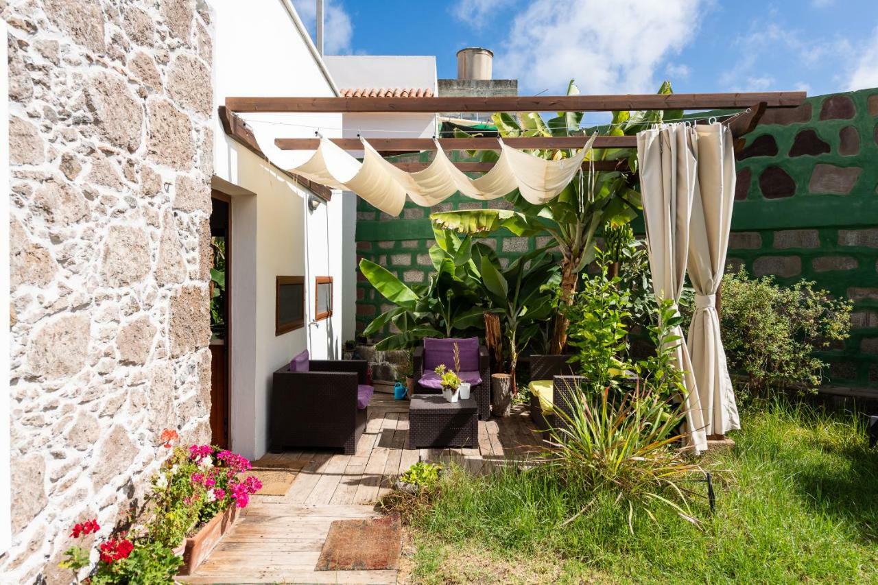 Villa Canaria Piscina Jacuzzi Jardin Santa Maria de Guia de Gran Canaria Kültér fotó