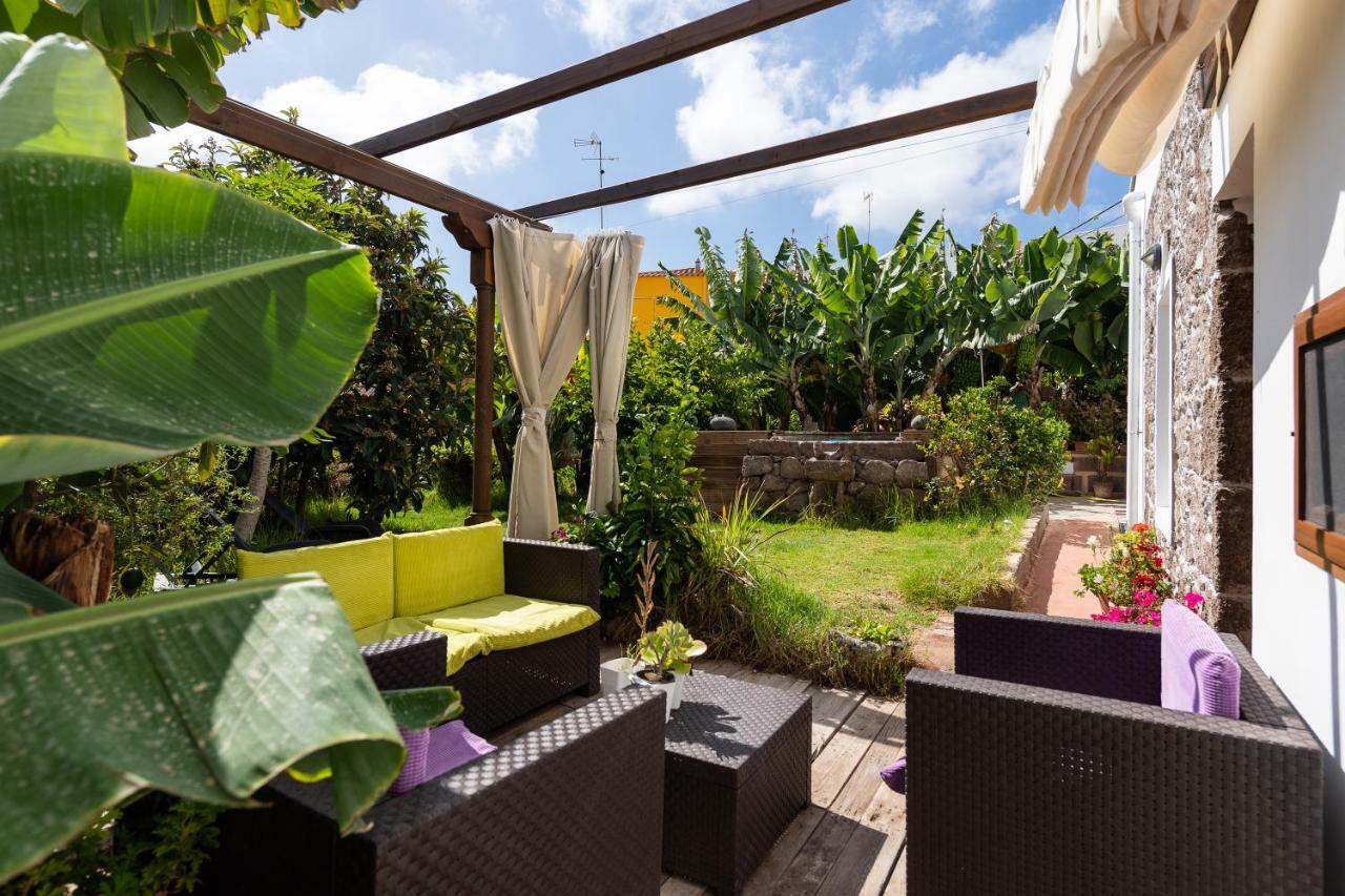 Villa Canaria Piscina Jacuzzi Jardin Santa Maria de Guia de Gran Canaria Kültér fotó